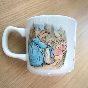 Vintage 1991 Wedgwood Peter Rabbit Mug by Frederick Warne & Co.